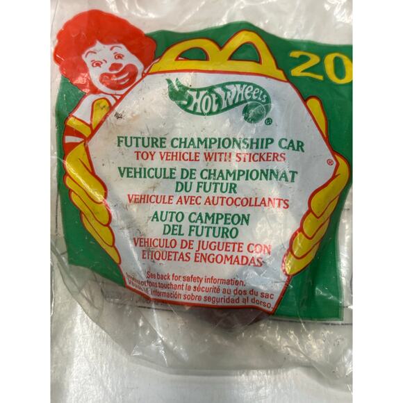 (5) Vntg McDonalds Toy Lot 80s 90s Fraggle Rock Hot Wheels Beetleborg Space Jam - Picture 3 of 7